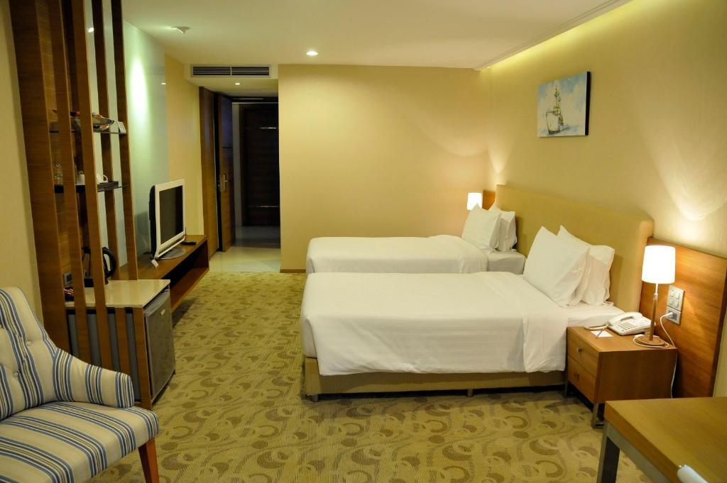 The Moonite Boutique Hotel Bangkok Szoba fotó